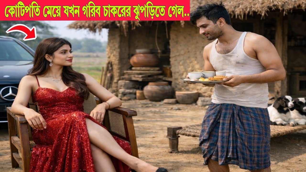 কোটিপতি মেয়ে একদিন তার গরিব চাকরের বাড়িতে পৌঁছাল… তারপর সেখানে যা ঘটল, মানবতাও কেঁদে উঠল।