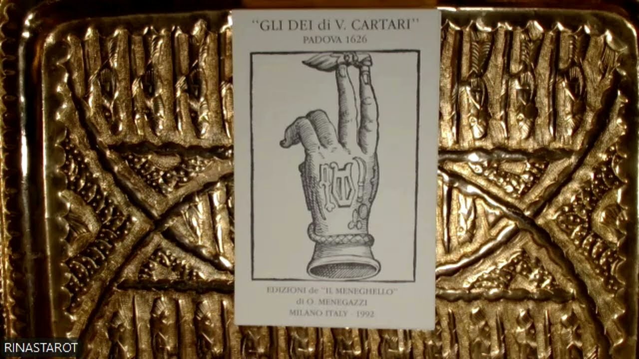 Music Only Flip Through - Il Meneghello – Gli Dei di V. Cartari 1626 -  Renaissance Mythology Cards