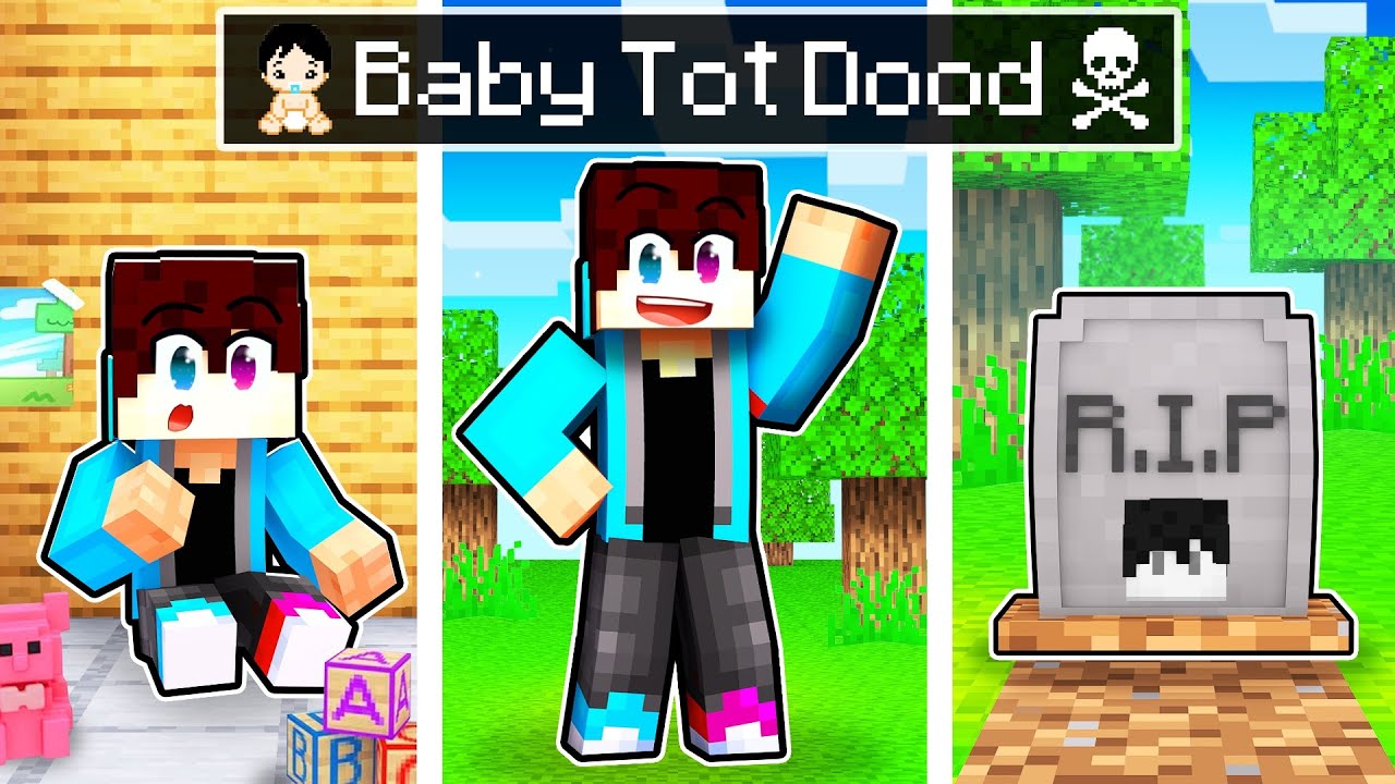GEBOORTE tot DOOD In Minecraft!