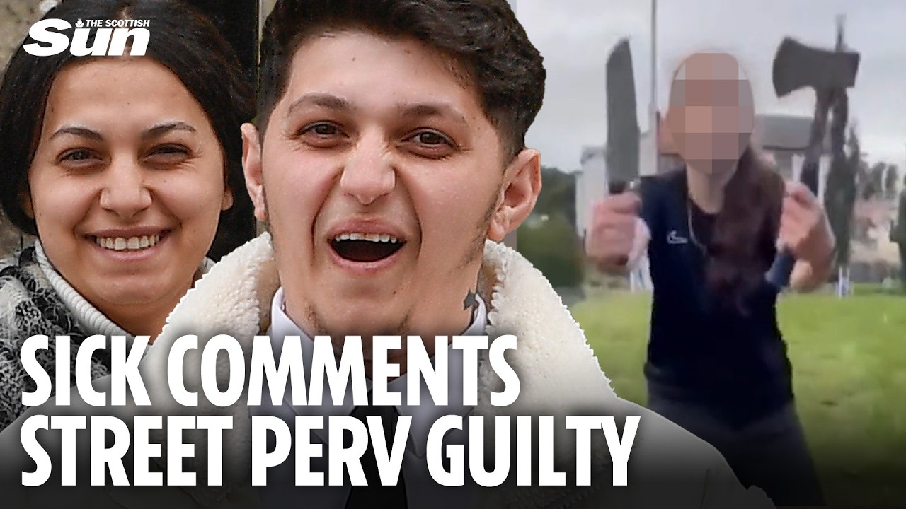 Bulgarian Man GUILTY of Attacking Girl in Dundee & Making Sick Sex Comments Before Viral Axe Video