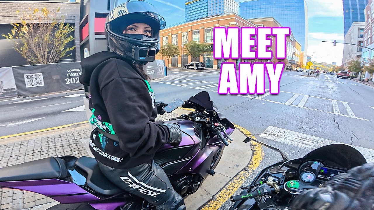 БЫСТРЫЕ СУПЕРБАЙКИ ЗАВОЕВЫВАЮТ АТЛАНТУ 😈| Ninja H2, R1M, Panigale V4R, M1000rr, ZX10rr