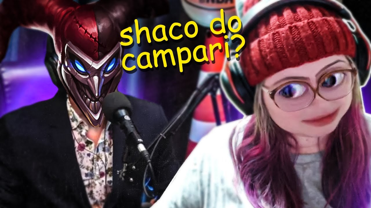 JOGANDO CONTRA O SHACO DO CAMPARI | lol feat. amigos