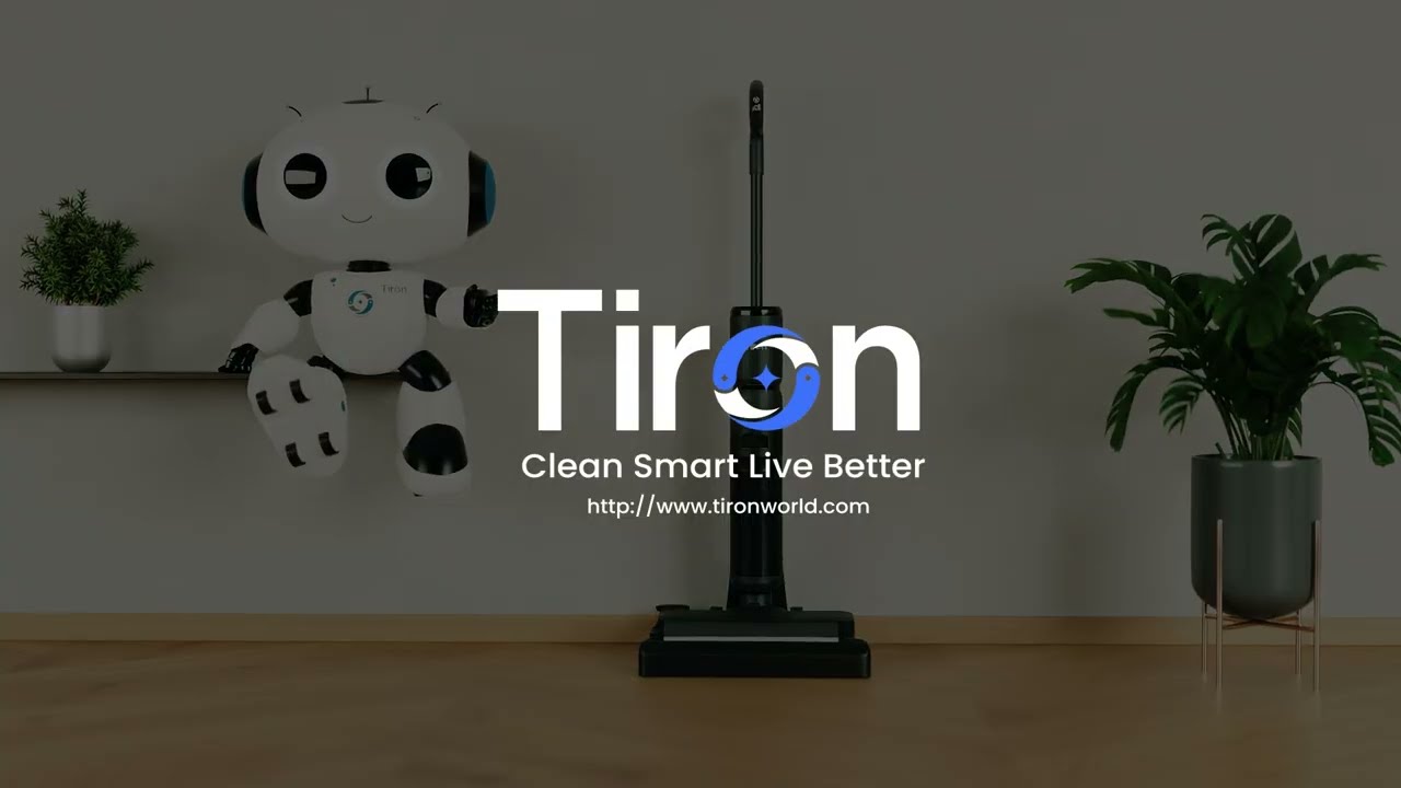 Tiron Vacuum Mop Roller (TVMR) &ndash; 3D Product Showcase | Premium Brand Presentation