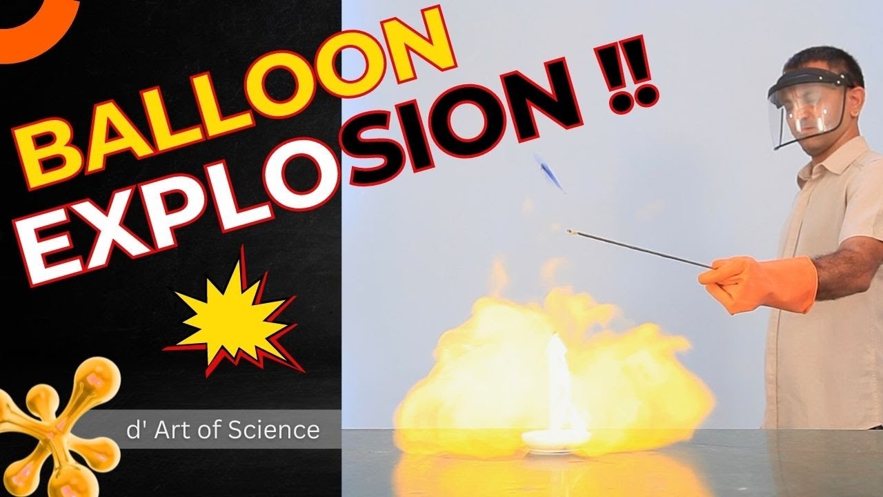 HYDROGEN EXPLOSION! | Inflating a Balloon with Hydrogen | dArtofScience
