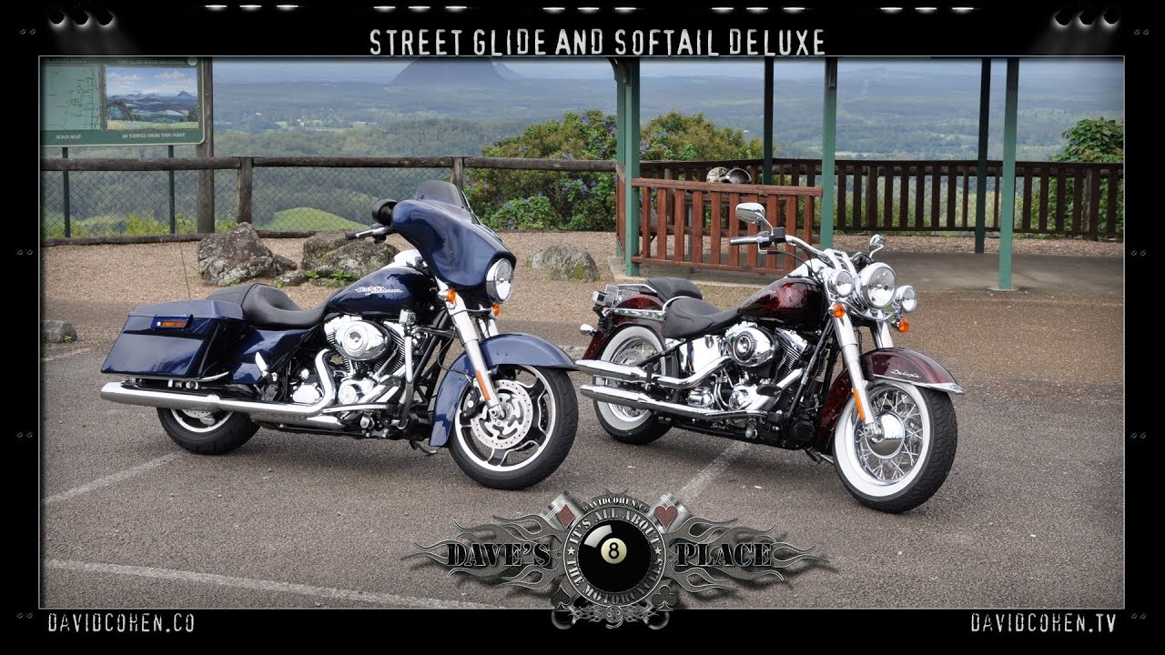 FLSTN Softail Deluxe & FLHX Street Glide Ride