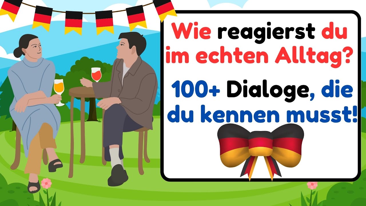 Alltagssituationen auf Deutsch: 100+ reale Dialoge f&uuml;r A1/A2 Anf&auml;nger #deutschf&uuml;ranf&auml;nger