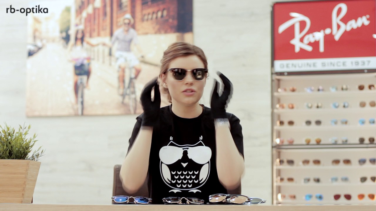 Как выбрать очки: размер очков Ray-Ban Clubmaster
