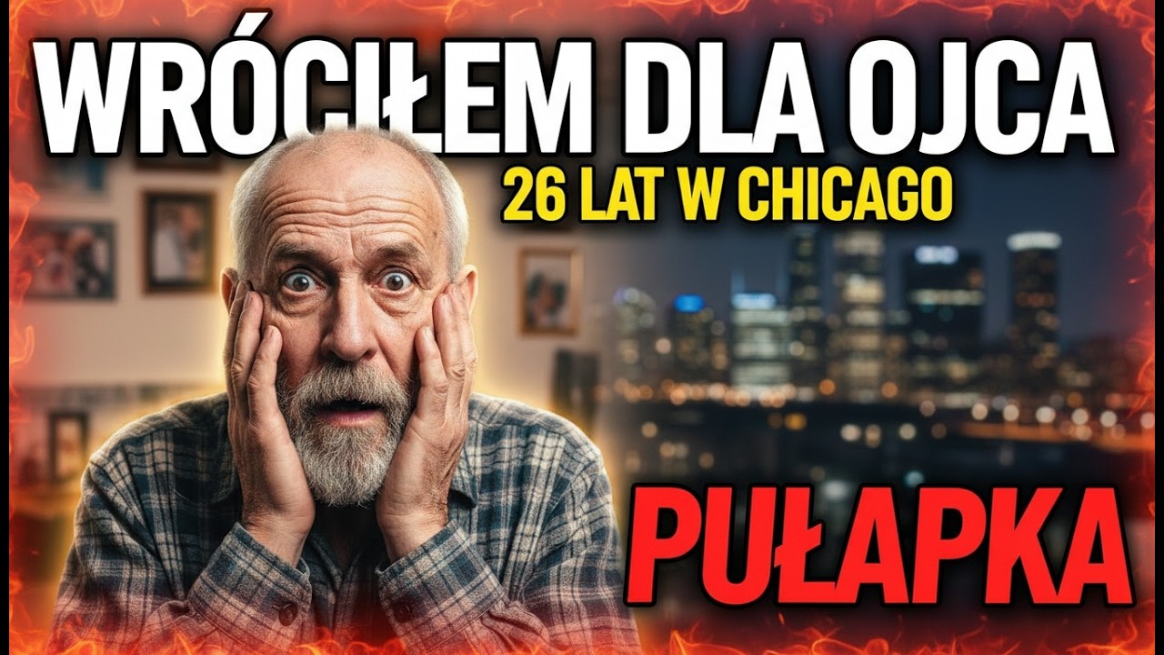 26 lat w Chicago, sprzedałem wszystko. Ojciec umarł po 8 miesiącach. Zostałem w pułapce