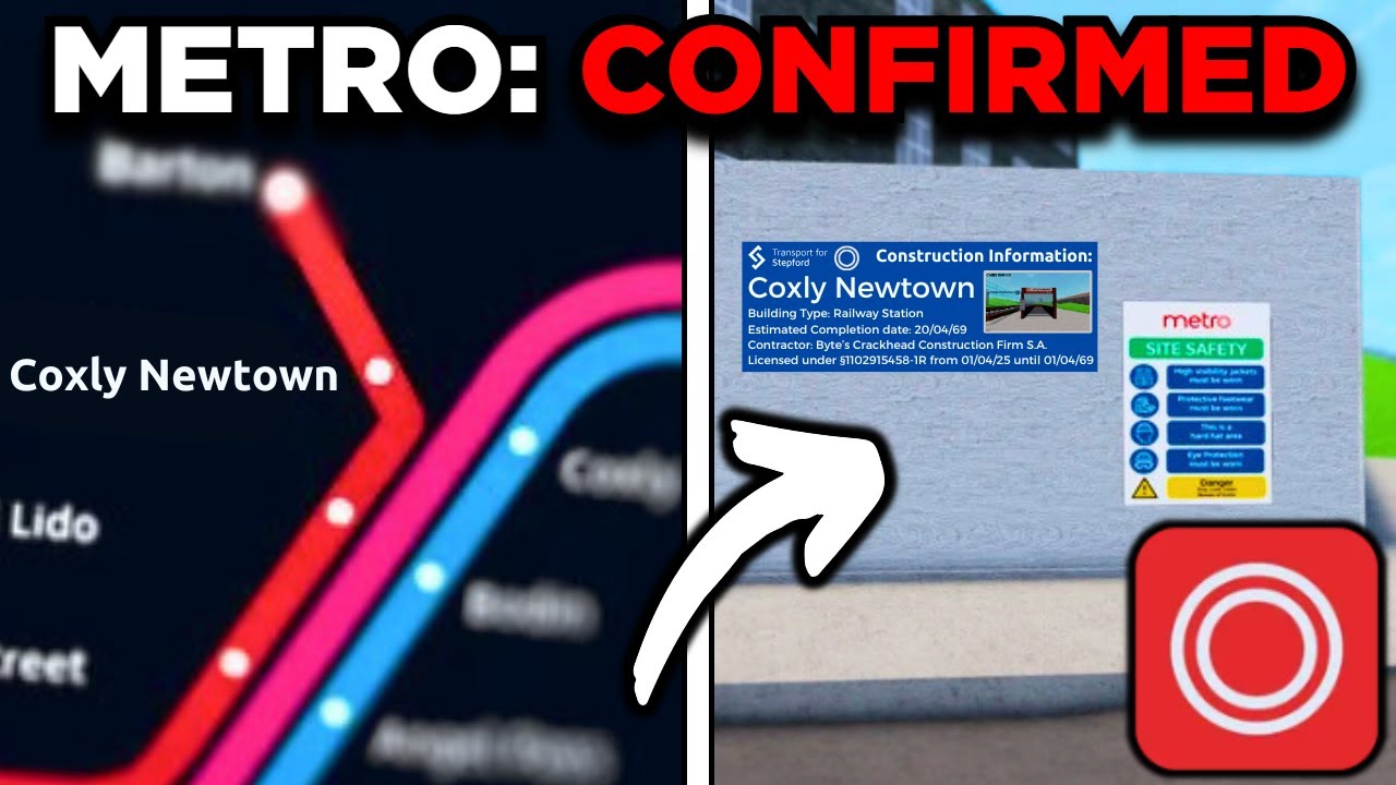 SCR METRO STATIONS CONFIRMED...