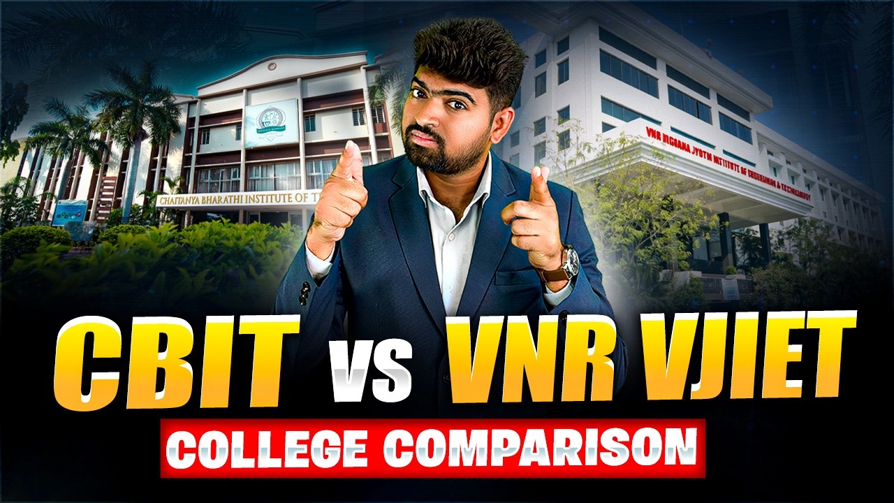 CBIT vs VNR VJIET Honest Review | best Btech college in telangana | CBIT review | VNR VJIET Review