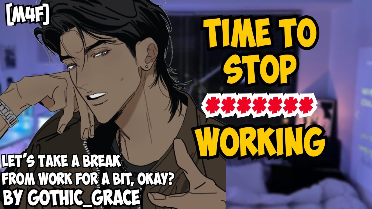 [M4F] Your Dom Boyfriend Swears And Drags You Away From Work [Overworked Listener] [Head Pets]