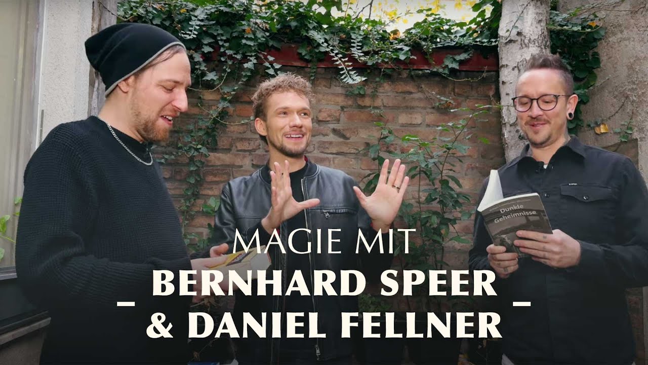 🎤✨ Magie mit Bernhard Speer und Daniel Fellner!