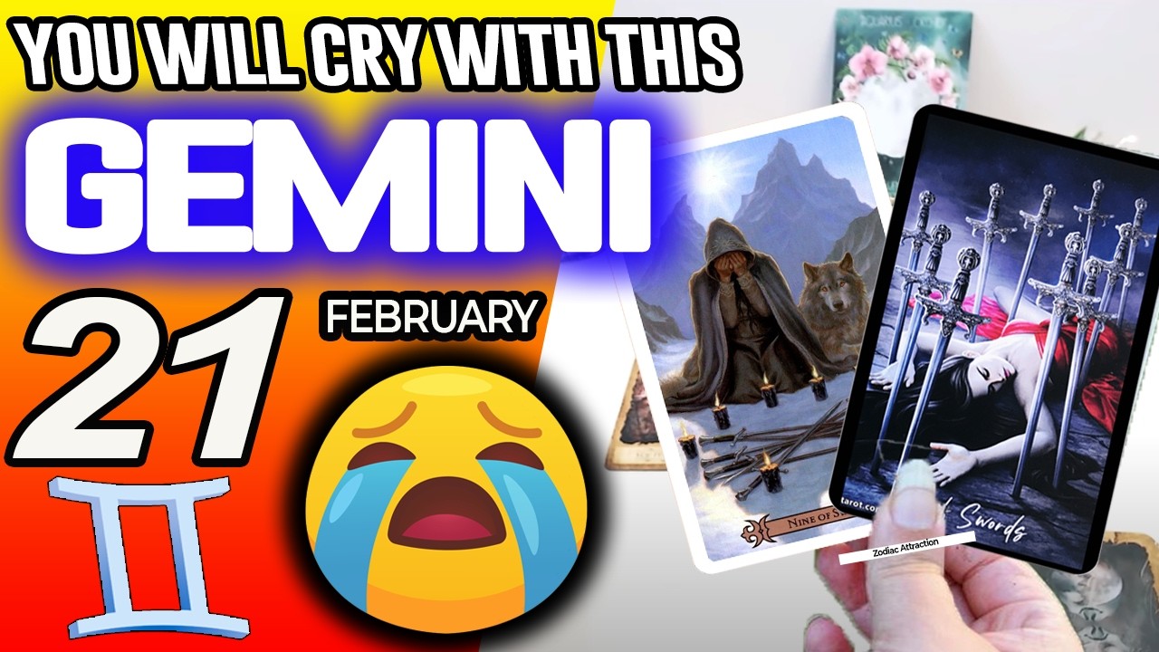 Gemini ♊😭YOU WILL CRY WITH THIS😭 horoscope for today FEBRUARY 21 2026 ♊ #gemini tarot FEBRUARY