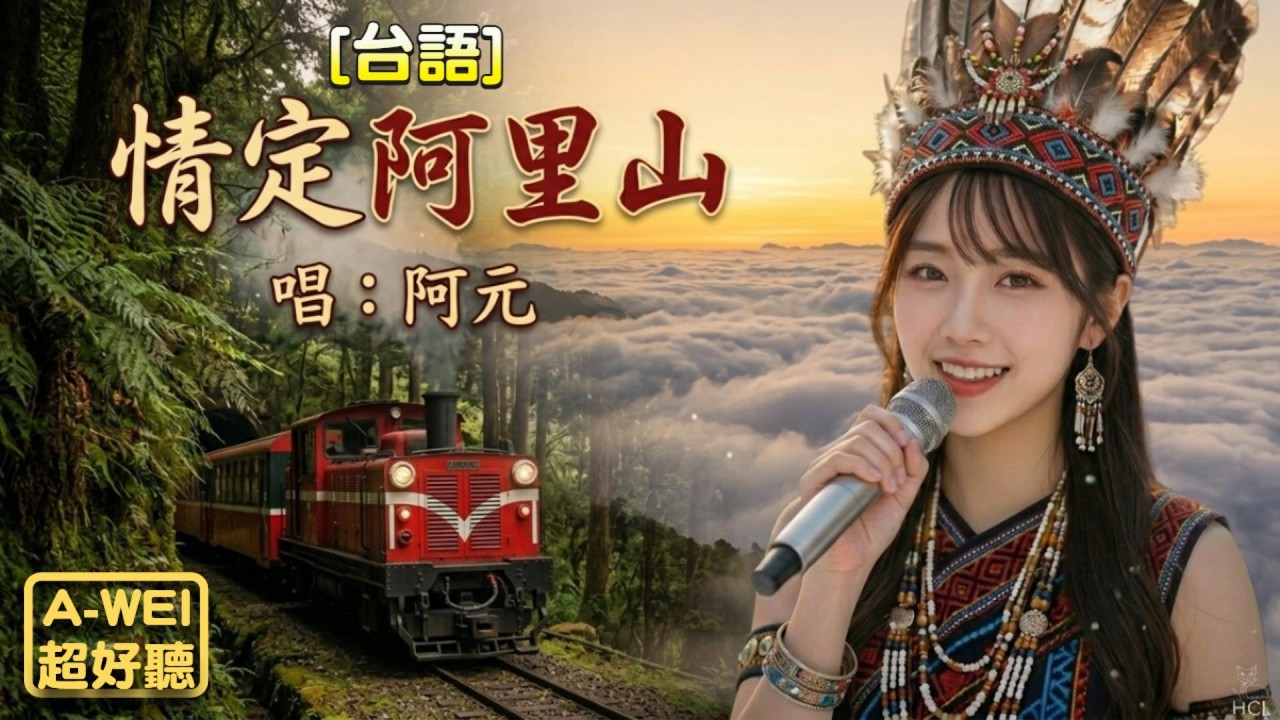 [#台語]《#情定阿里山》🥀絕美雲海與星空的浪漫相遇 ✨ ｜台語原創唯美情歌 (演唱：阿元)💔#Nice song |A-WEI #Music#原創#MV(260311) | #ai #台語#閩南語