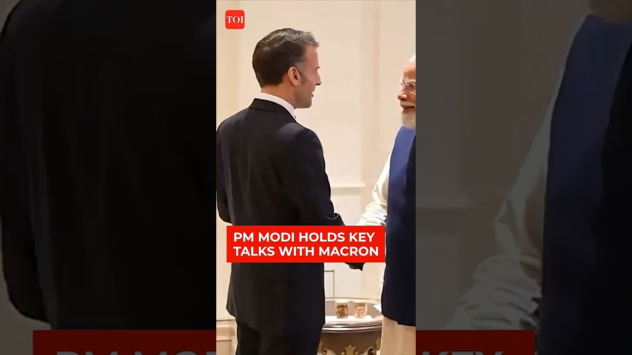 Modi Meets Macron In Delhi, Talks Focus On Strategic Ties And Cooperation