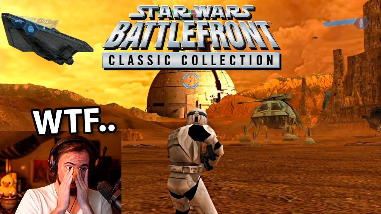 ORIGINAL Battlefront VS Classic Collection | Asmongold Reacts