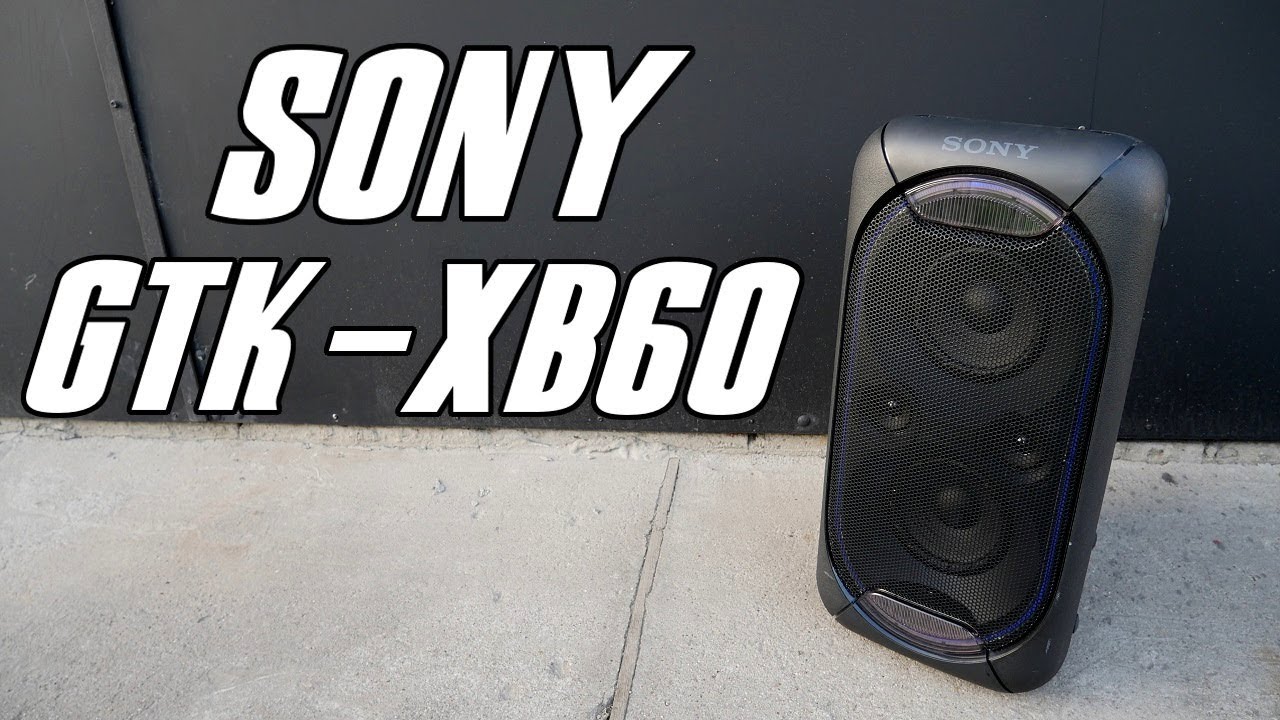 SONY GTK-XB60 - test, recenzja, review potężnego, imprezowego głośnika