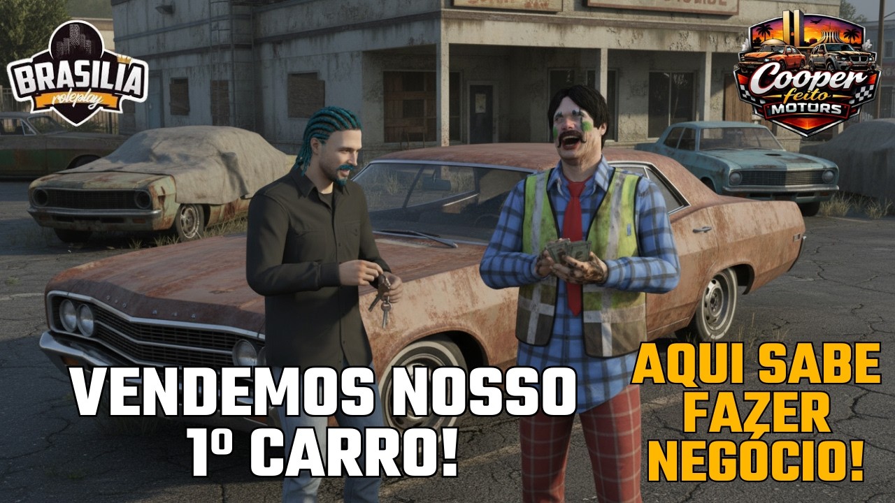 GTA RP: Vendemos nosso primeiro carro! 💵
