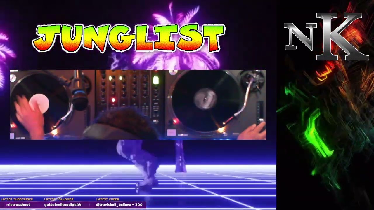 DJ NK - All Vinyl 90s Hardcore Breakbeat & Jungle