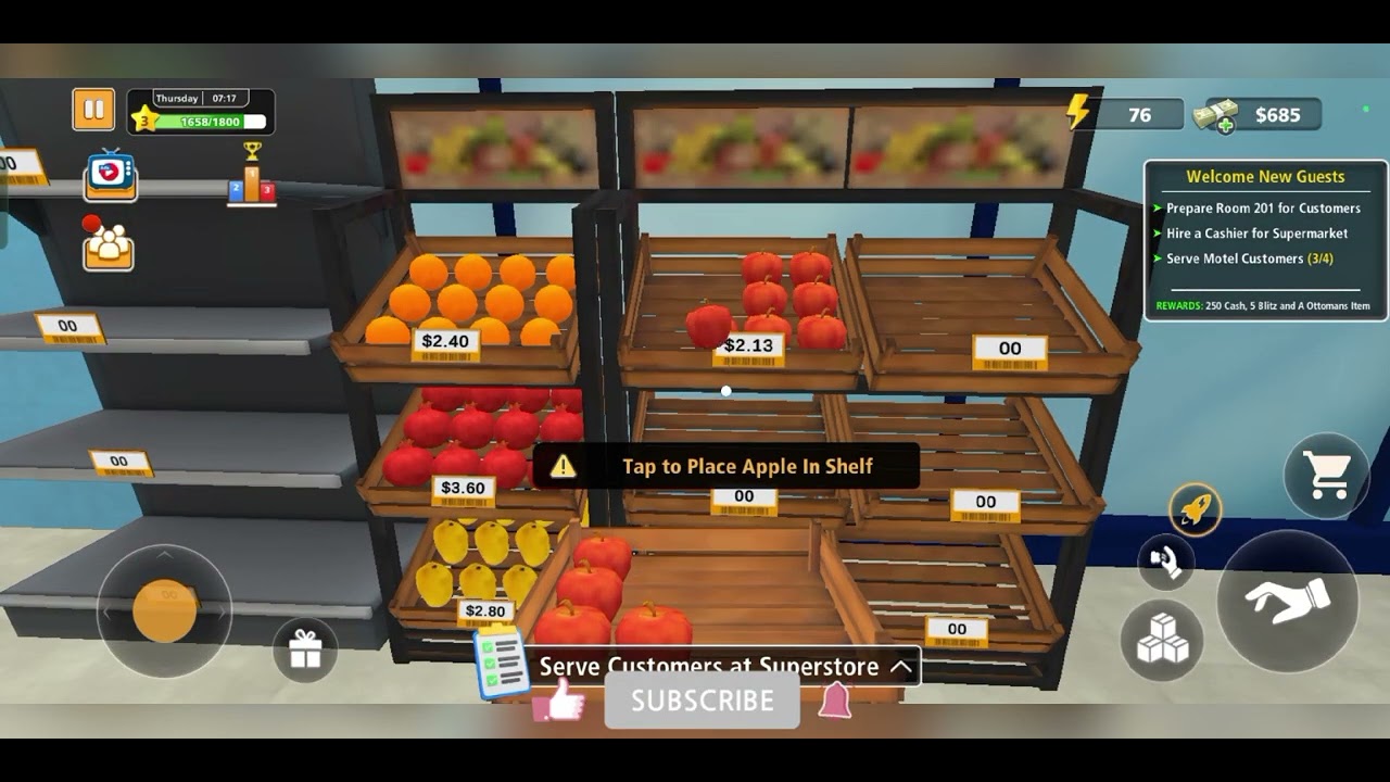 😅 This Is Harder Than I Thought… | Supermarket Motel Simulator 3D (Part 2) #like #comment #share 