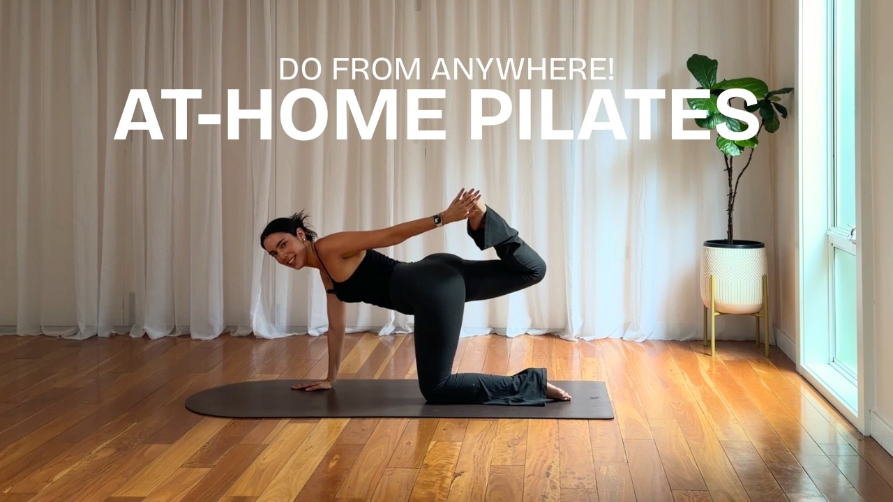 25 MIN MAT PILATES | At-Home Pilates (no equipment)