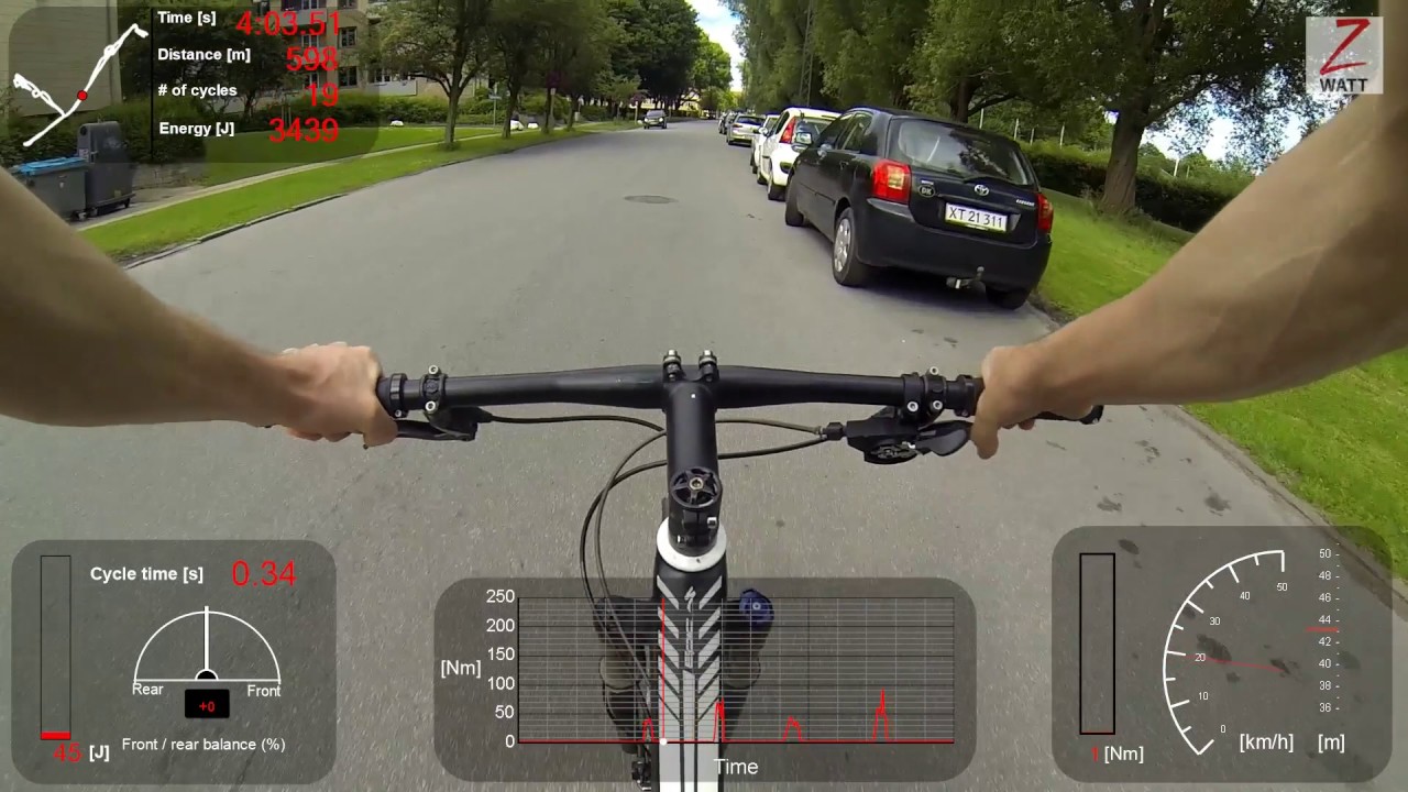 Brake Power Meter demo