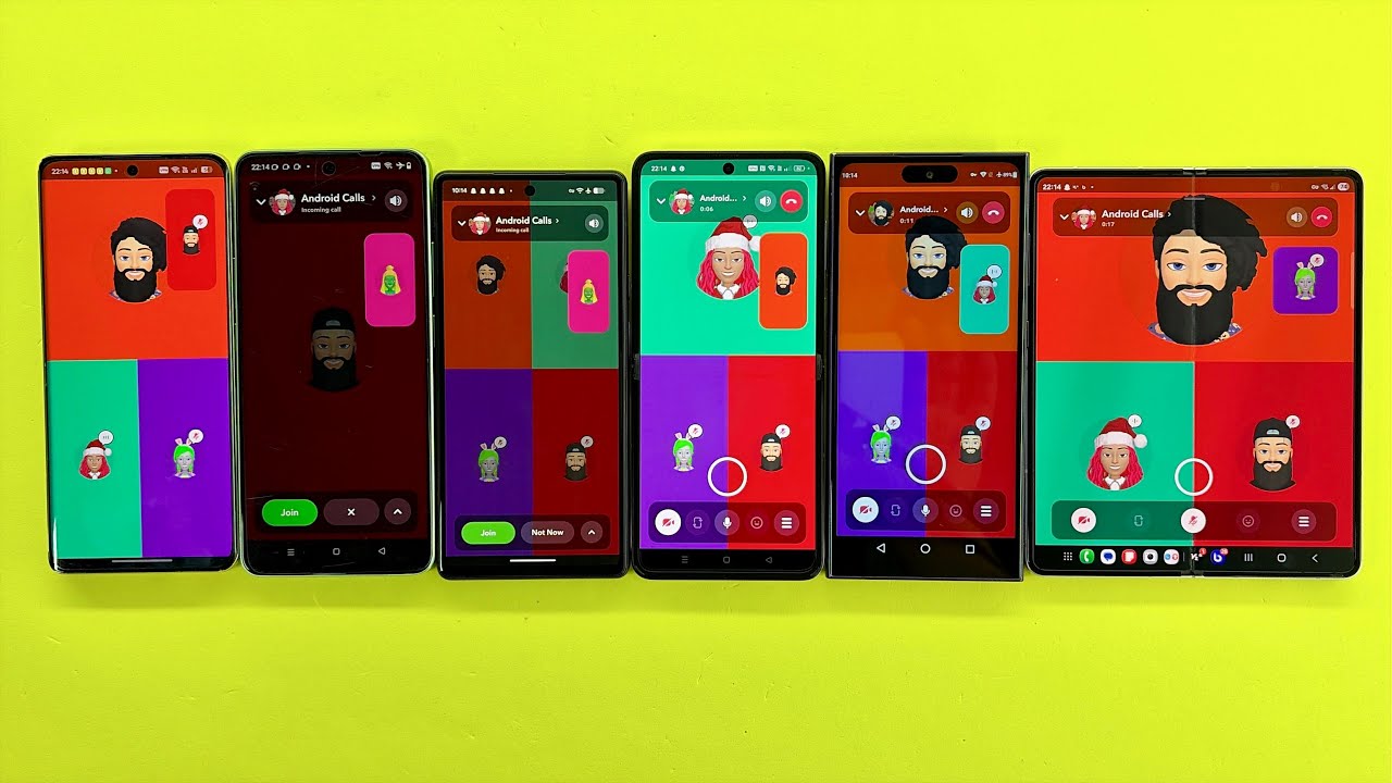 Crazy Incoming Calls SnapChat & SnapChat Group + Video Call | Samsung Fold/ OPPO Flip/ Pixel/ Realme