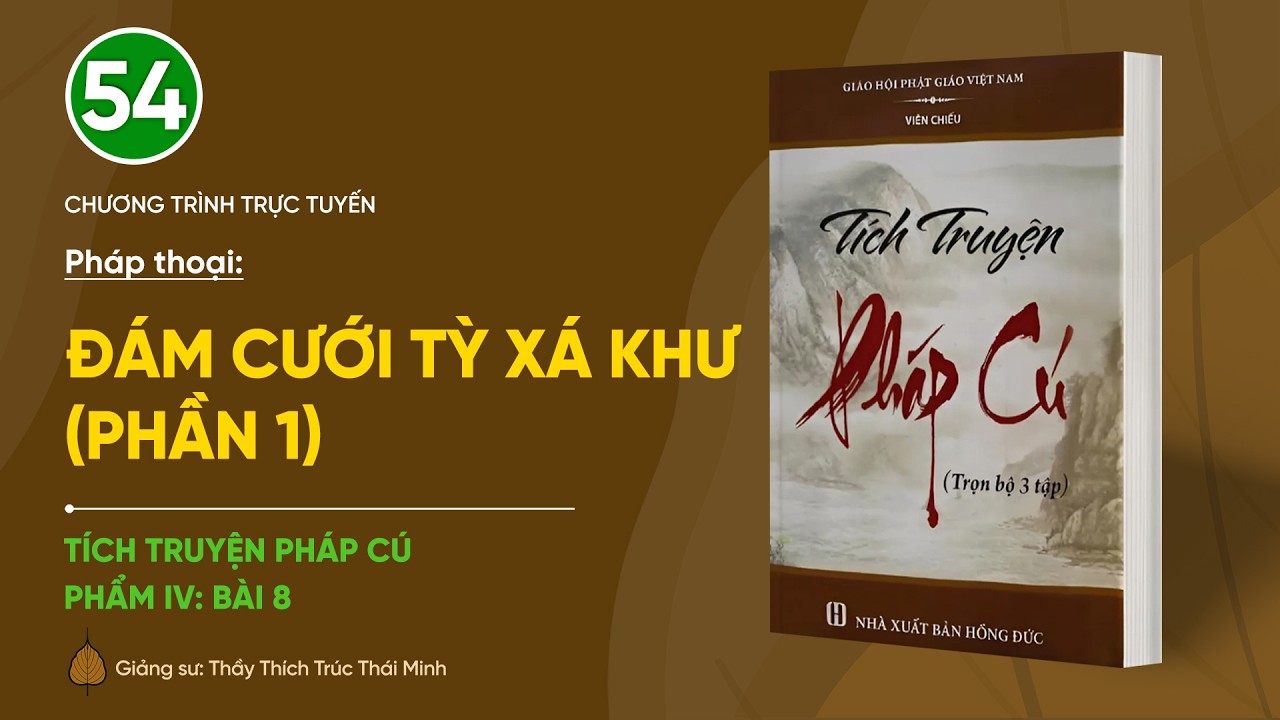 🔴 [TRỰC TIẾP] Pháp thoại: 