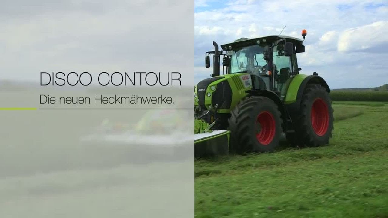 CLAAS DISCO CONTOUR. Step by step.