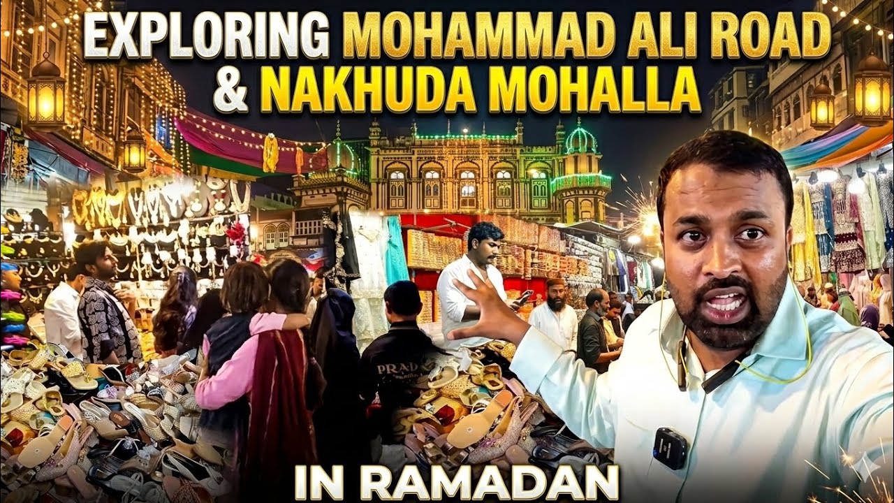 Exploring Mohammad Ali Road & Nakhuda Mohalla In Ramadan😱 #ramadan#mohammadaliroad #mumbaistreetfood