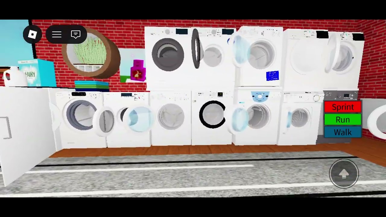 Roblox Washing machine Allow Spin and Rinse only 