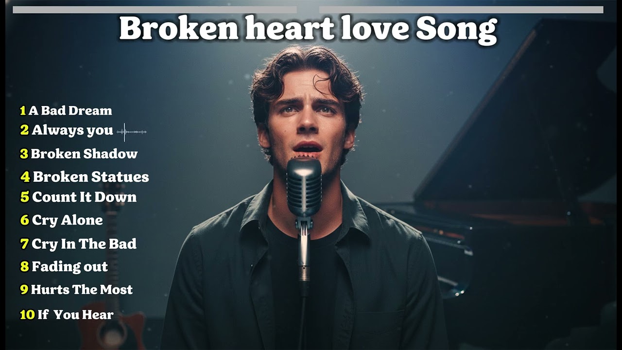 Broken Heart  love Song 💔   ( Male Vocal )