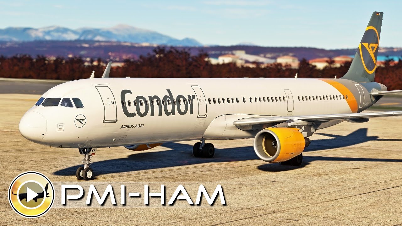 PALMA DE MALLORCA ✈ HAMBURG | CONDOR A321 | MSFS TRIP REPORT