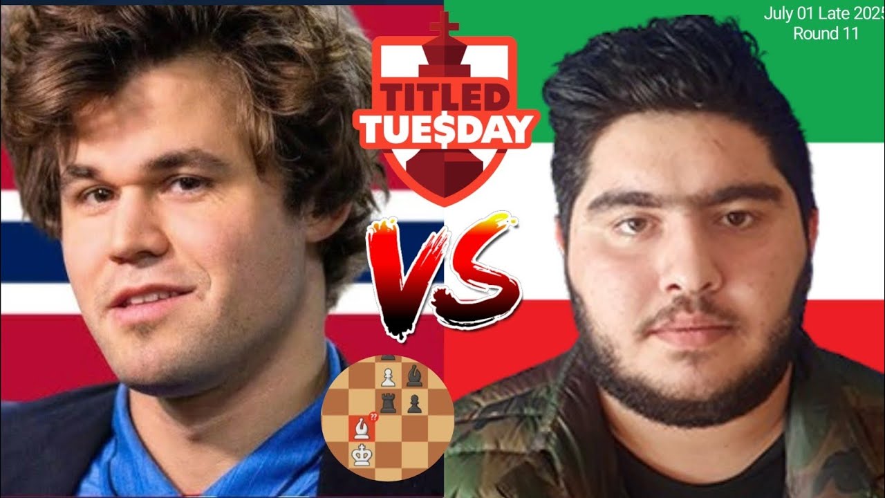 Blunder!! Magnus Carlsen vs Parham Maghsoodloo | Titled Tuesday 2025