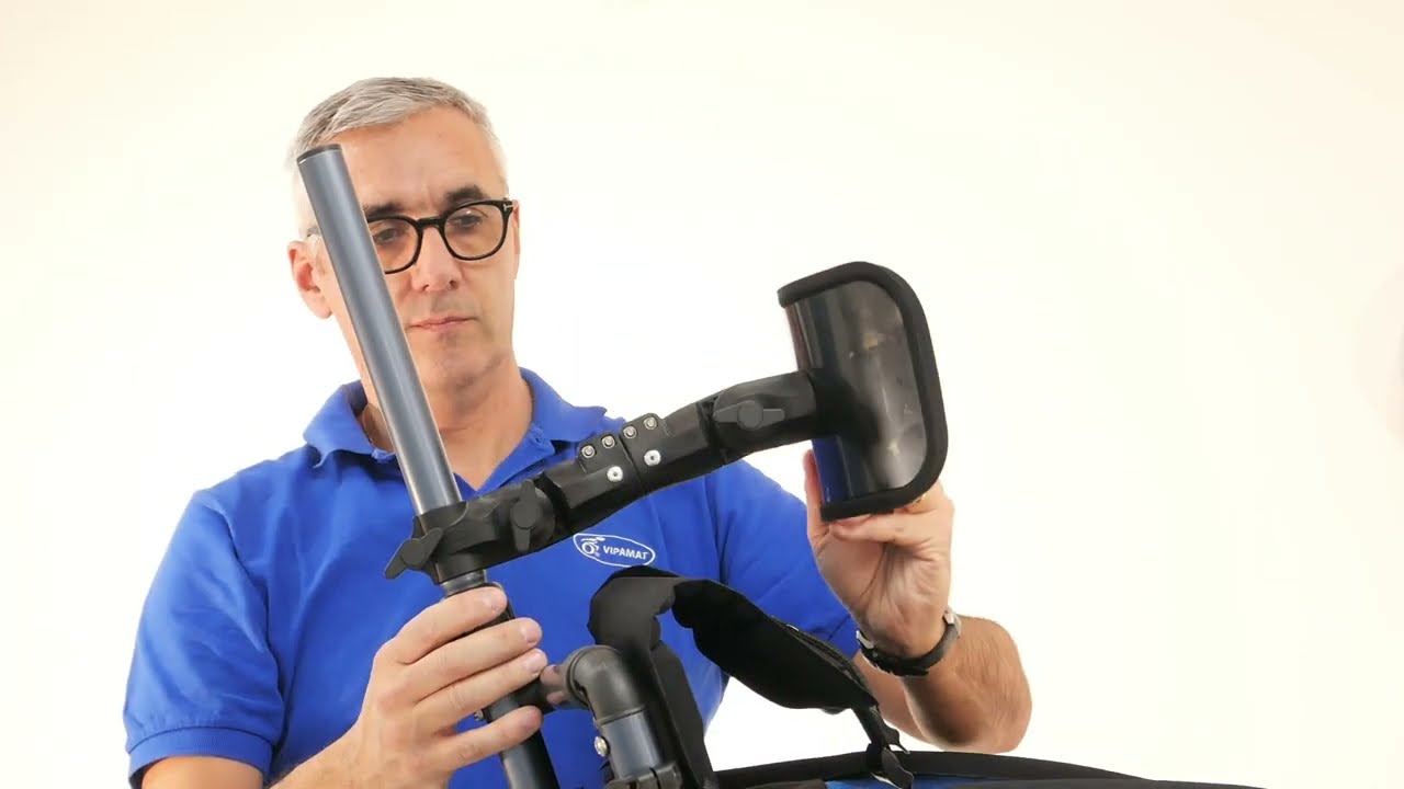 How to Install & Adjust the Headrest on Your Vipamat Hippocampe Wheelchair
