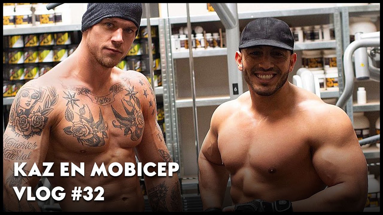 KAZ PROBEERT RECORD TE VERBREKEN IN DE MOBICEPSGYM -#VLOG 32