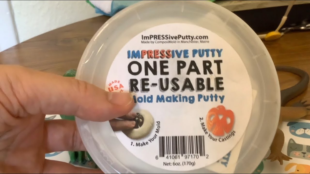 IMPRESSIVE PUTTY ONE PART RE-USABLE MOLD MAKING PUTTY