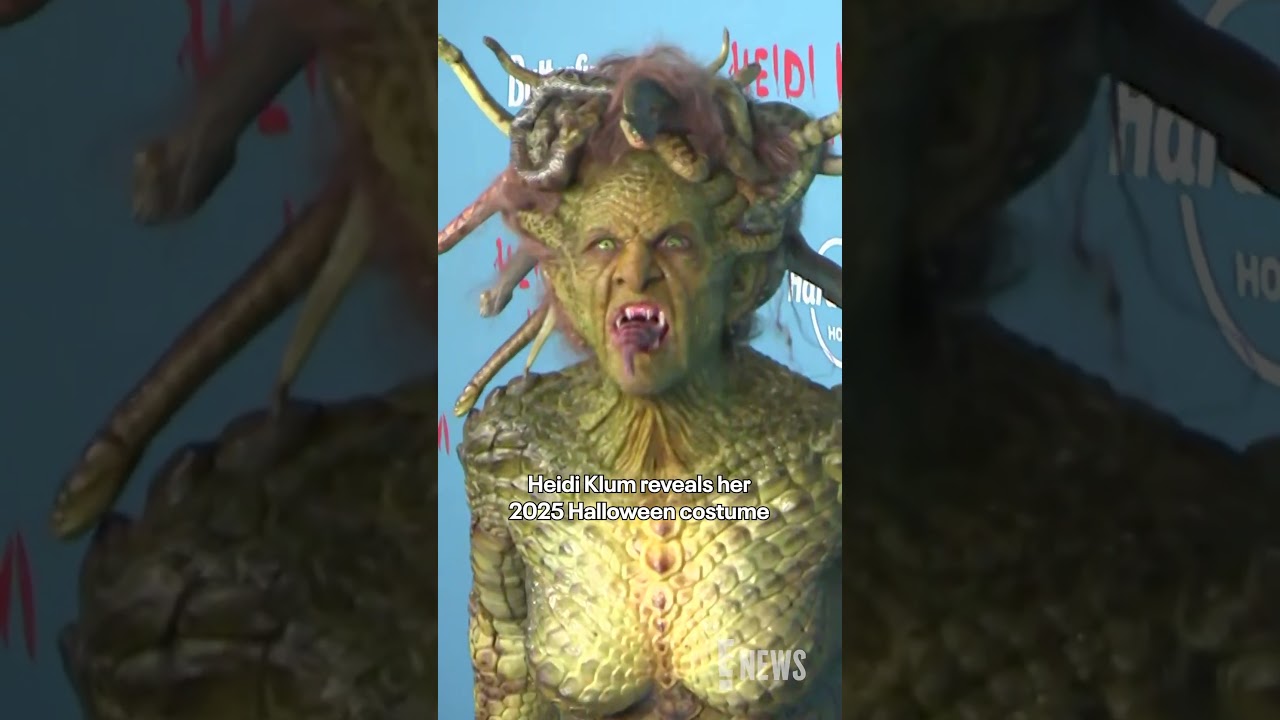 Heidi Klum is the queen of stone-cold Halloween looks. 🐍