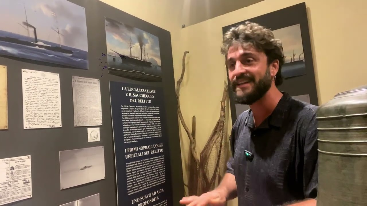 Intervista a Giacomo Luperini, guida museale ed esperto di storia al Museo del Mare di Capoliveri