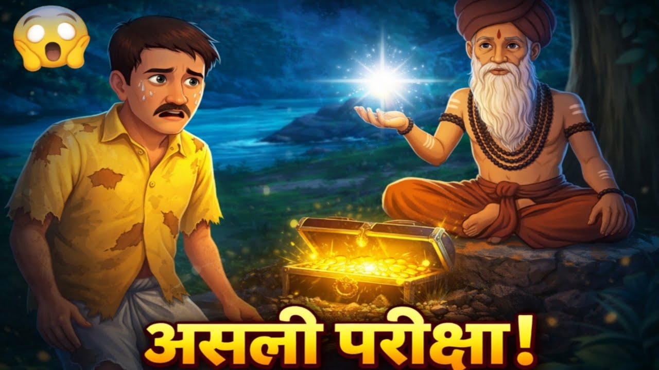इंसान की असली परीक्षा | खोया हुआ ख़ज़ाना  | भावुक कहानी | hindi Kahaniya | Moral Story | story