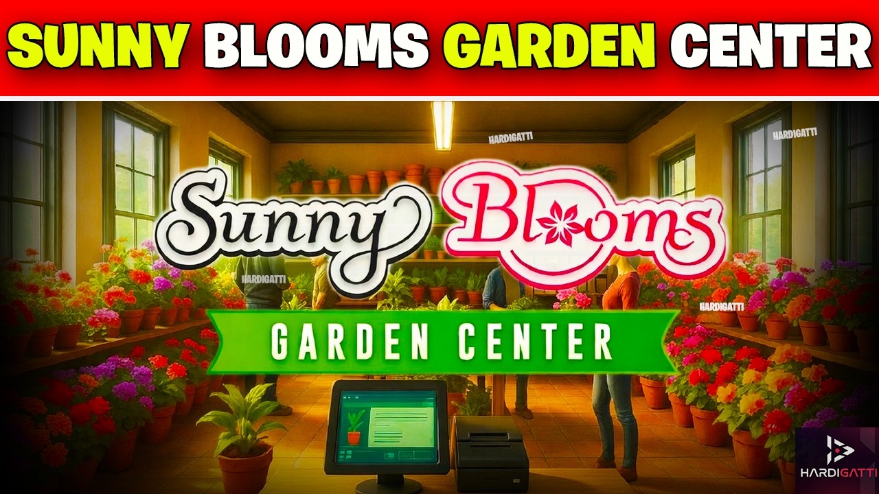 Sunny Blooms Garden Center Deutsch 🌿 | Vorab-Vollversion – Tutorial-Chaos & Übersetzungsfehler!