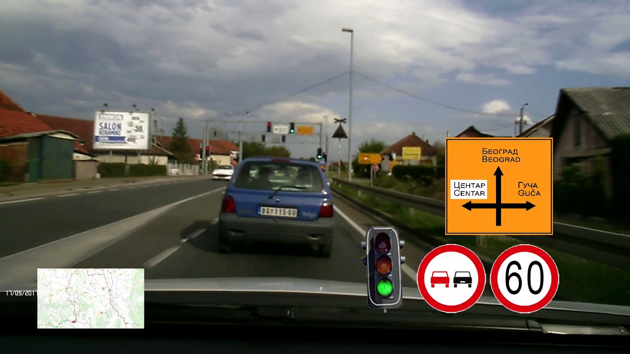 Užice - Požarevac (Time Lapse)