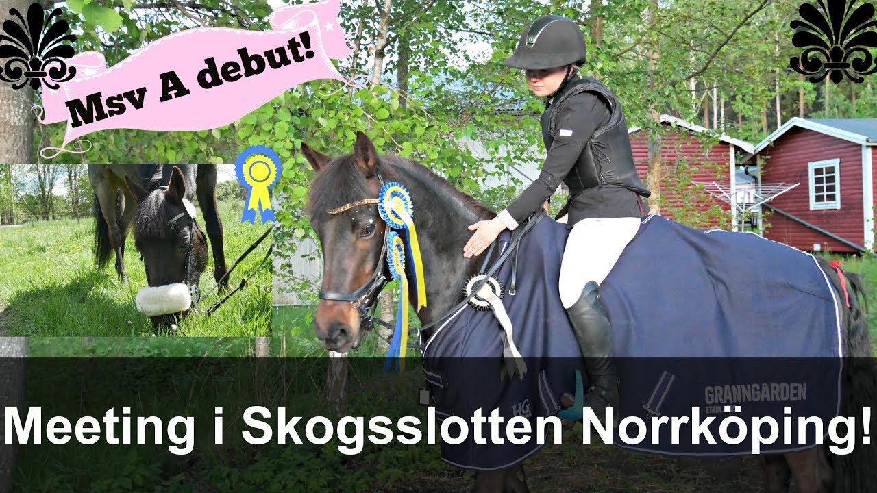 Häng med på meeting till Skoggsslottens RF Msv A debut!