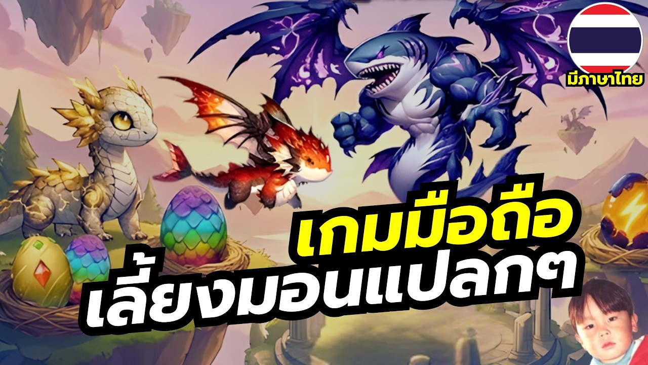 City of Dragon Epic Battle เกมมือถือสวมบทคนเลี้ยงมังกร เลี้ยงไปๆมาๆ ไม่ใช่มังกรละ