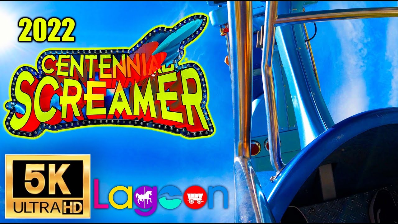 Centennial Screamer (5K) POV - Lagoon Amusement Park