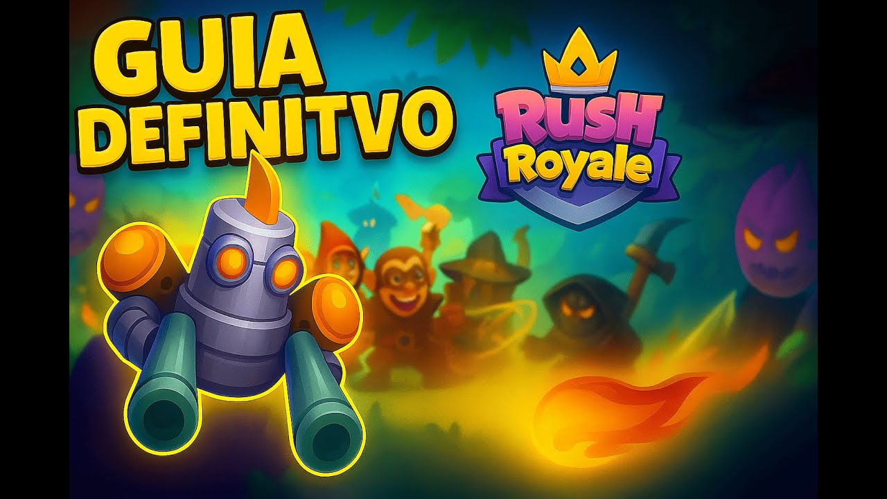 RUSH ROYALE - APRENDA TUDO SOBRE O ROBÔ!!