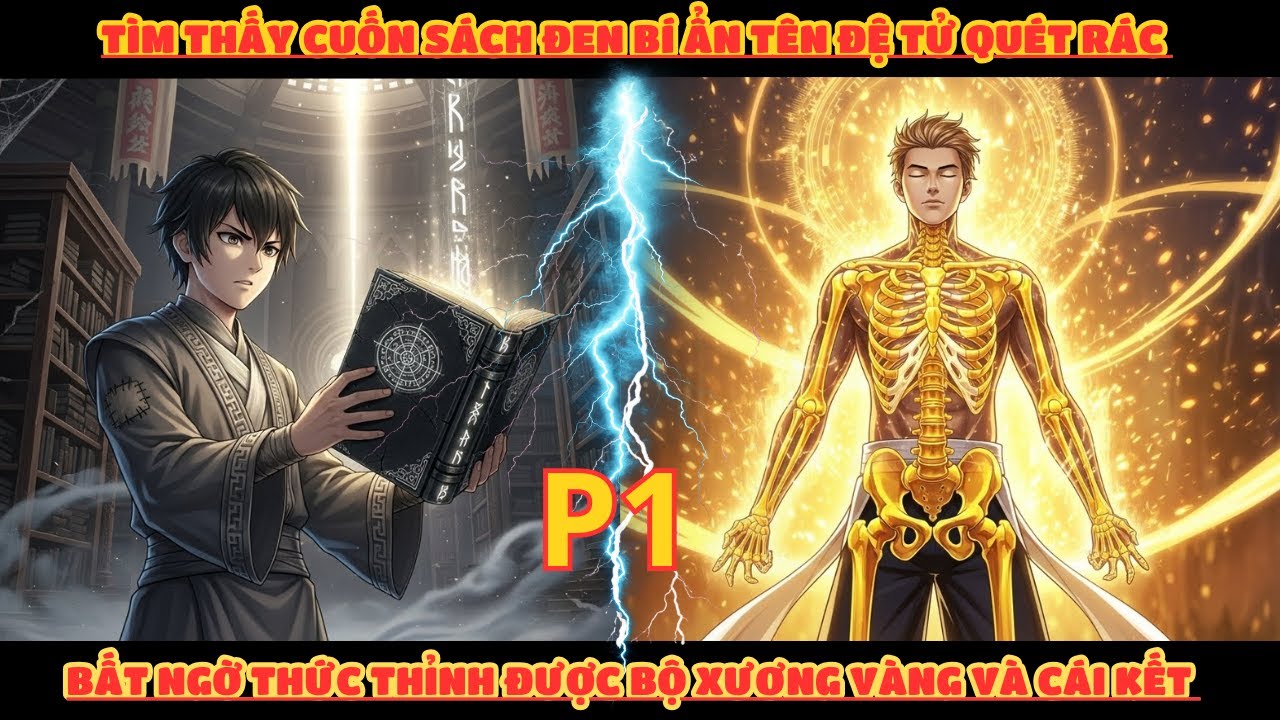 TÌM THẤY SÁCH ĐEN BÍ ẨN TÊN ĐỆ TỬ QUÉT RÁC BẤT NGỜ THỨC TỈNH BỘ XƯƠNG VÀNG RÒNG VÀ CÁI KẾT | P1