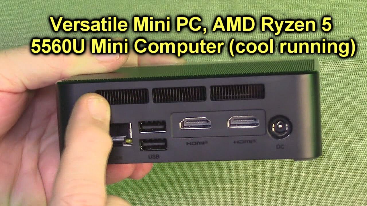 Beelink SER5 Versatile Mini PC, AMD Ryzen 5 5560U 16GB DDR4 500GB  SSD, WiFi 6E win 11 Pro REVIEW