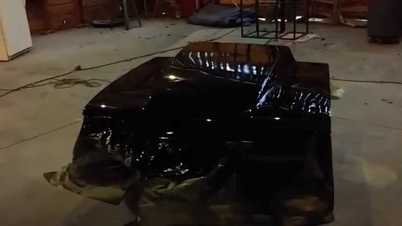 How to paint a fiberglass hood part 3