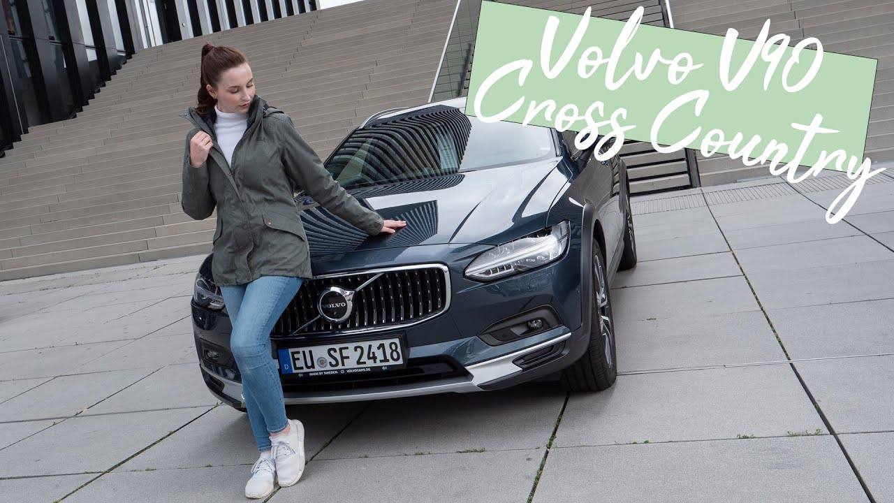 Hochsitz im Kombi: 2022 Volvo V90 Cross Country B5 AWD [4K] - Autophorie